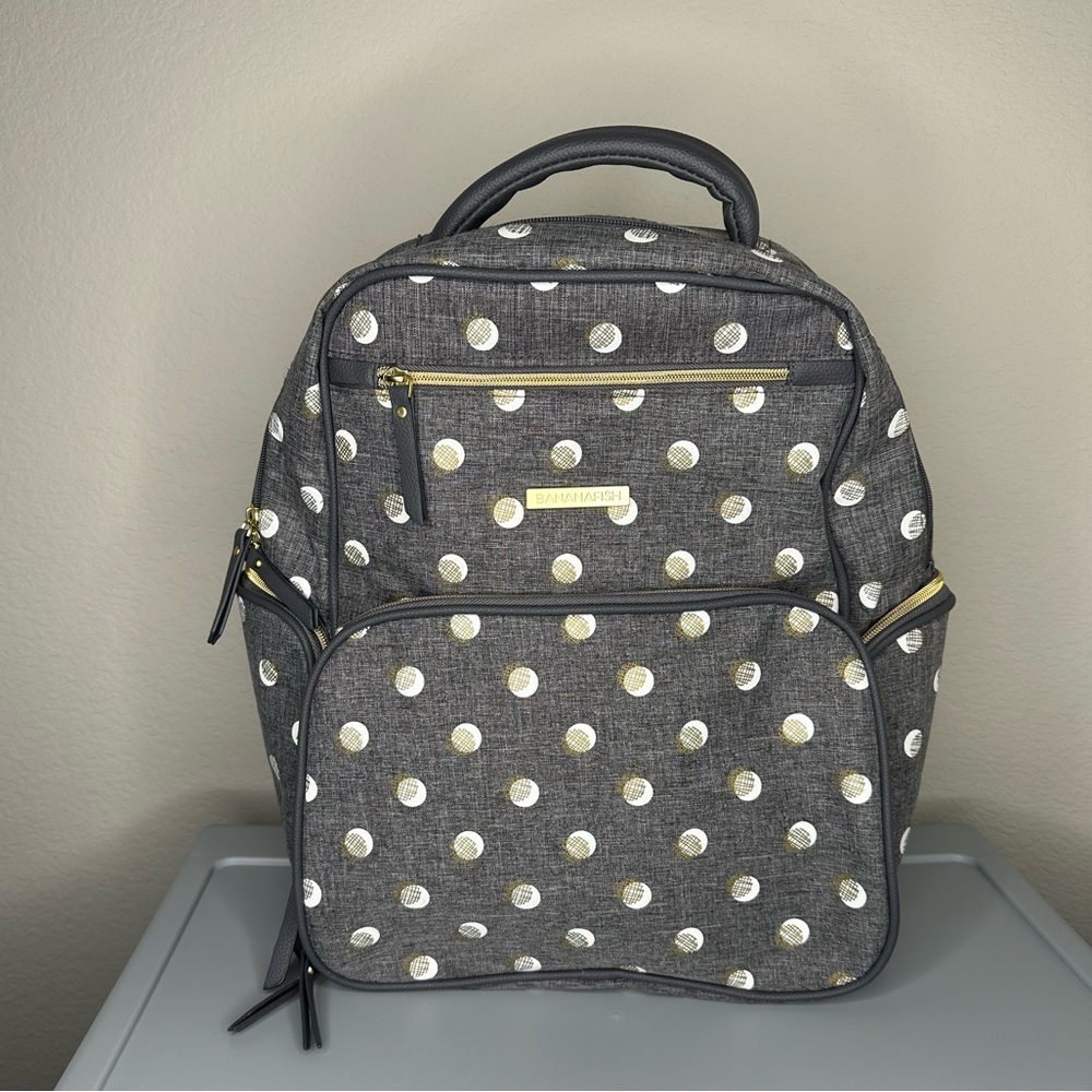 NWOT BananaFish BreastPump Backback / Diaper Backpack
